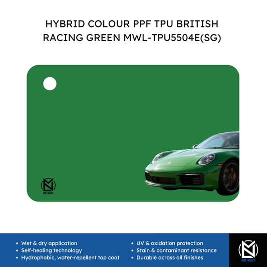 HYBRID COLOUR PPF TPU BRITISH RACING GREEN MWL-TPU5504E(SG)