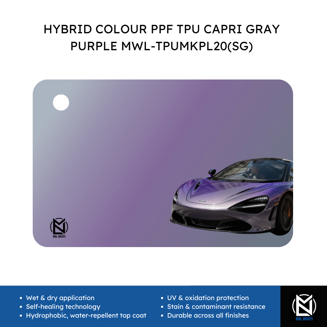 HYBRID COLOUR PPF TPU CAPRI GRAY PURPLE MWL-TPUMKPL20(SG)