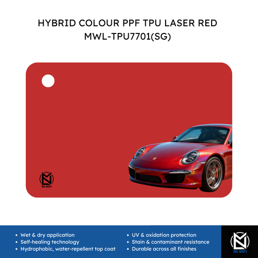 HYBRID COLOUR PPF TPU LIQUID METAL GEM ORANGE MWL-TPU7112B(SG)