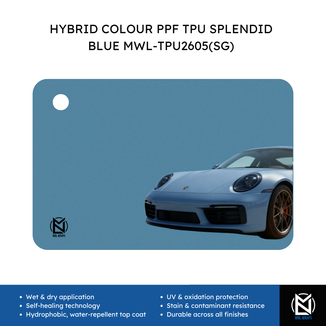 HYBRID COLOUR PPF TPU SPLENDID BLUE MWL-TPU2605(SG)