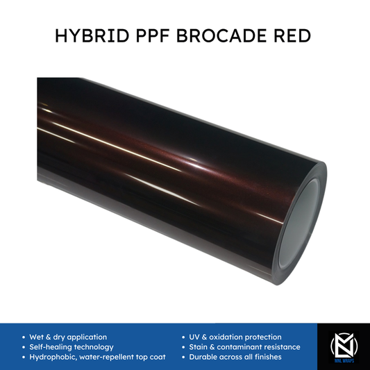 Hybrid PPF Brocade Red