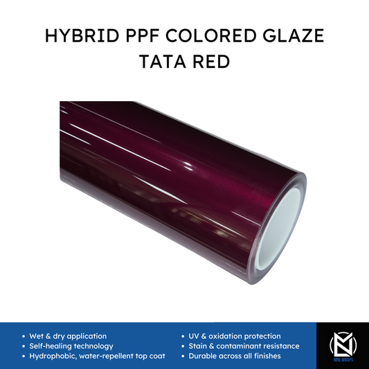 Hybrid PPF Colored Glaze Tata Red