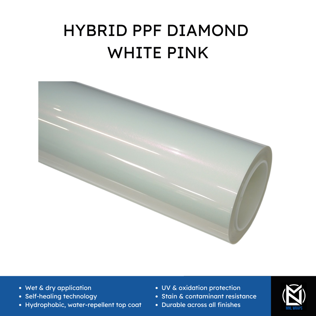 Hybrid PPF Diamond White Pink