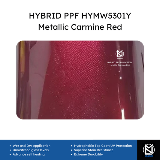 Hybrid PPF HYMW5301Y Metallic Carmine Red