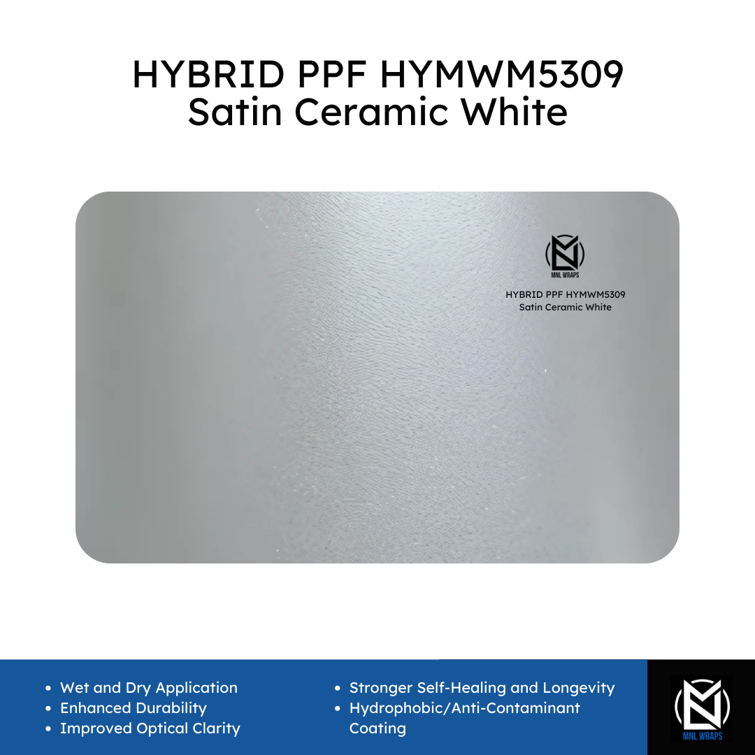 Hybrid PPF HYMWM5309 Satin Ceramic White