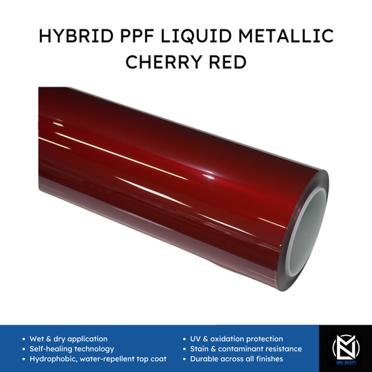 Hybrid PPF Liquid Metallic Cherry Red