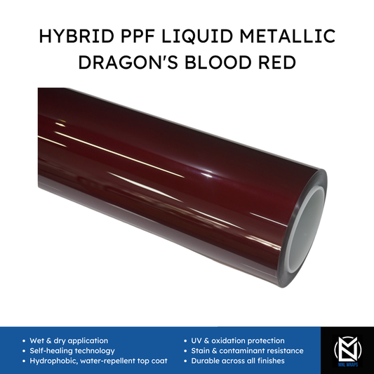 Hybrid PPF Liquid Metallic Dragon's Blood Red