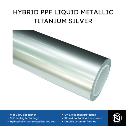 Hybrid PPF Liquid Metallic Titanium Silver