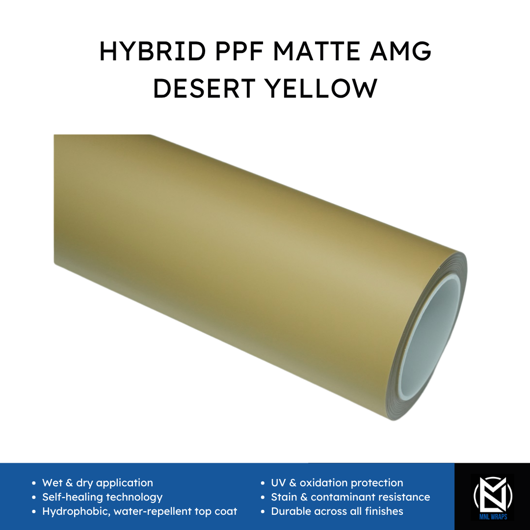 Hybrid PPF Matte AMG Desert Yellow