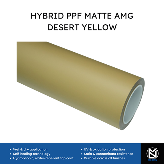 Hybrid PPF Matte AMG Desert Yellow