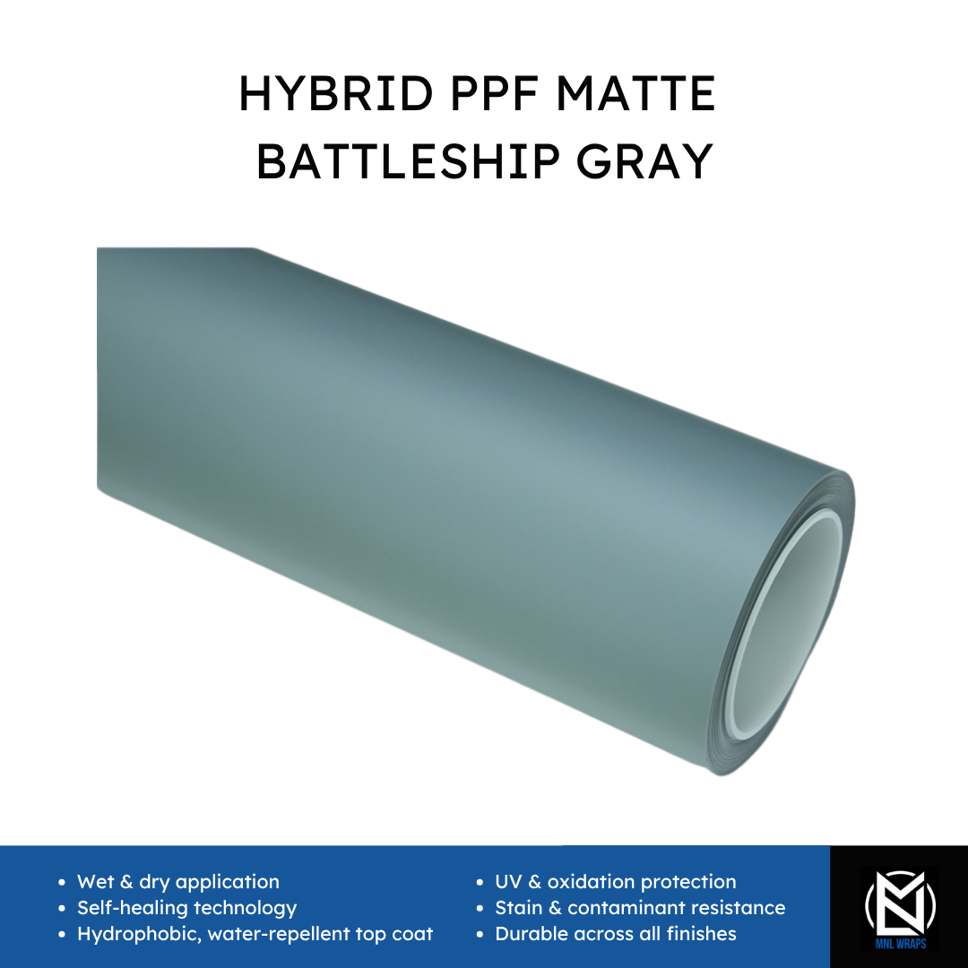 Hybrid PPF Matte Battleship Gray