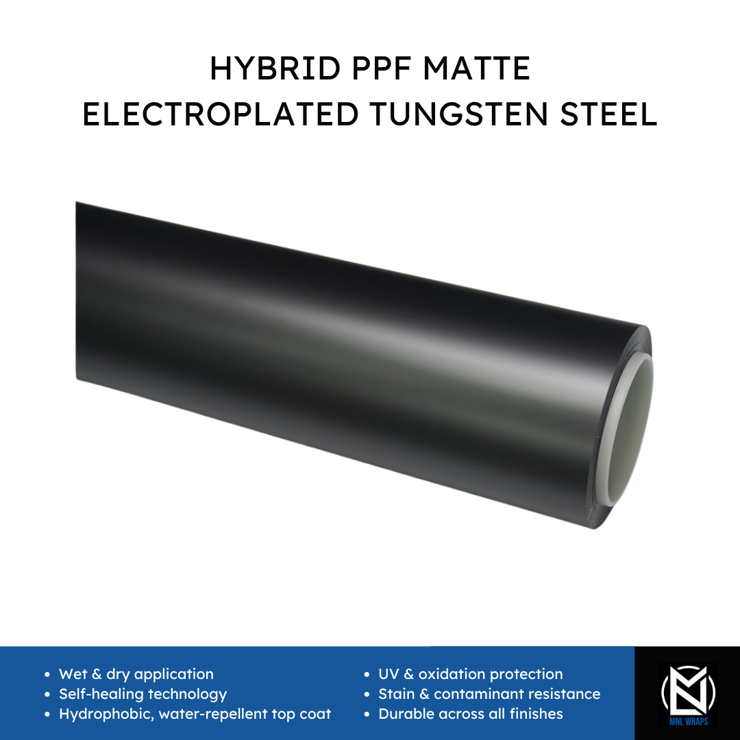 Hybrid PPF Matte Electroplated Tungsten Steel