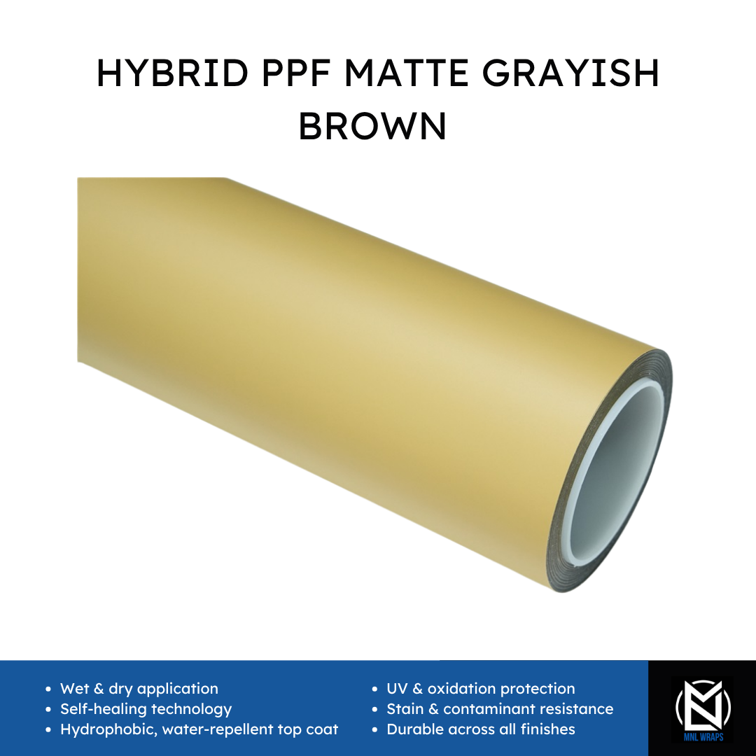 Hybrid PPF Matte Grayish Brown