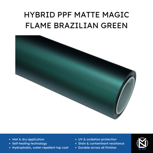 Hybrid PPF Matte Magic Flame Brazilian Green