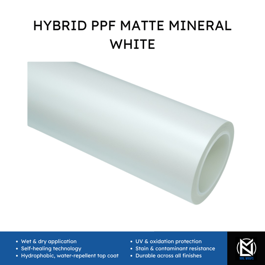 Hybrid PPF Matte Mineral White