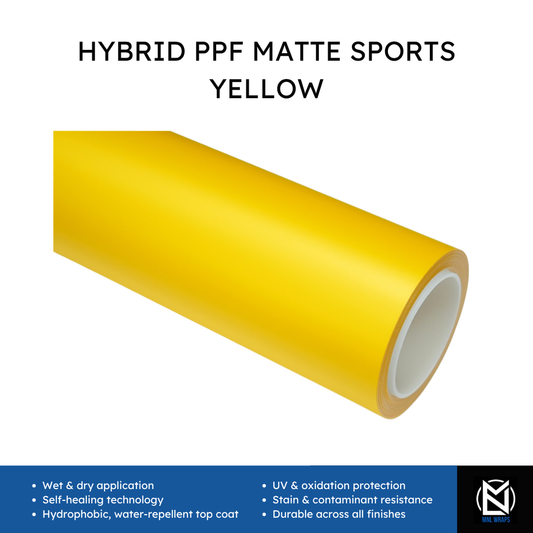 Hybrid PPF Matte Sports Yellow