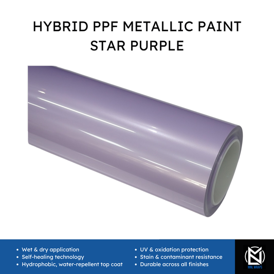 Hybrid PPF Metallic Paint Star Purple