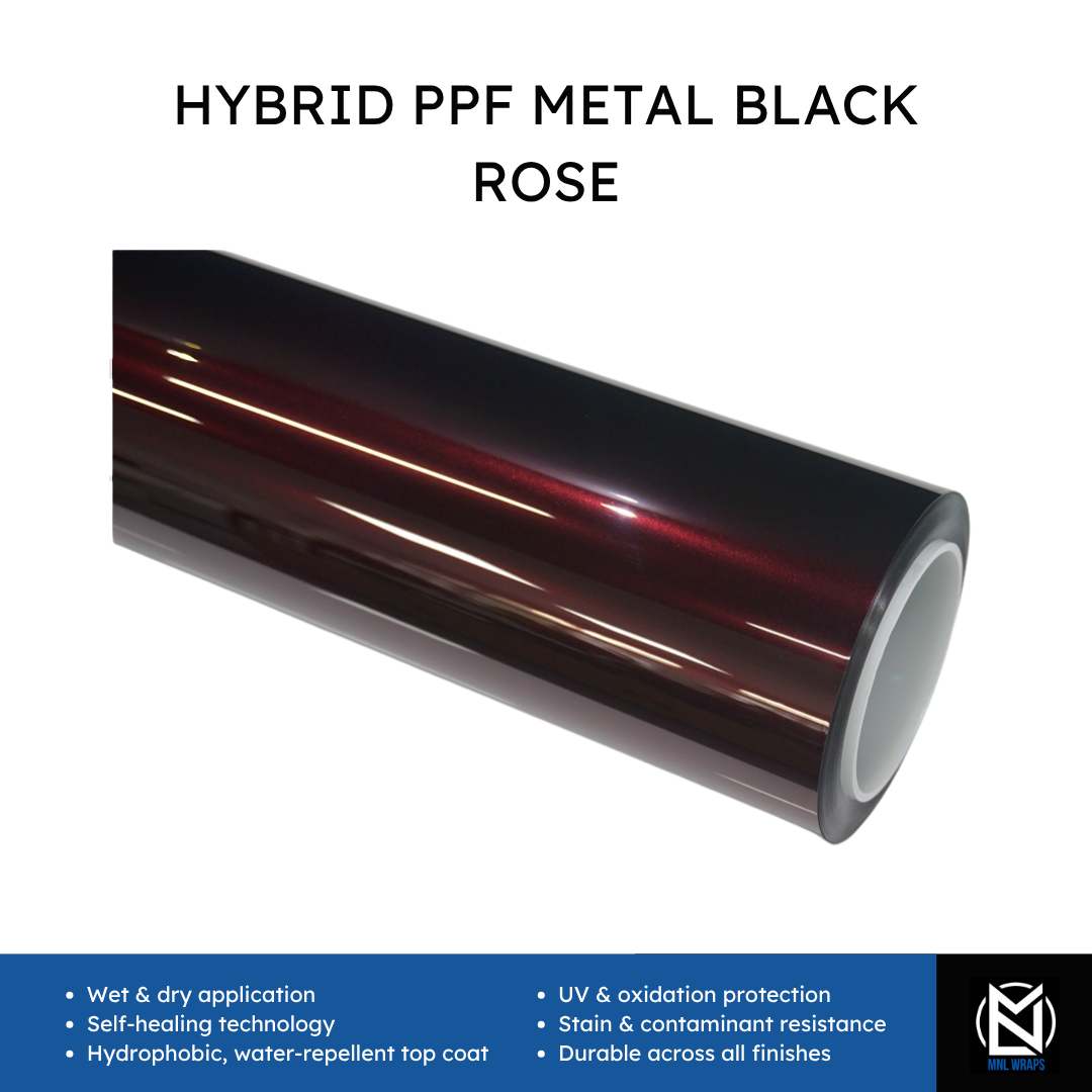 Hybrid PPF Metal Black Rose