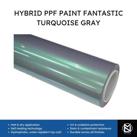 Hybrid PPF Paint Fantastic Turquoise Gray