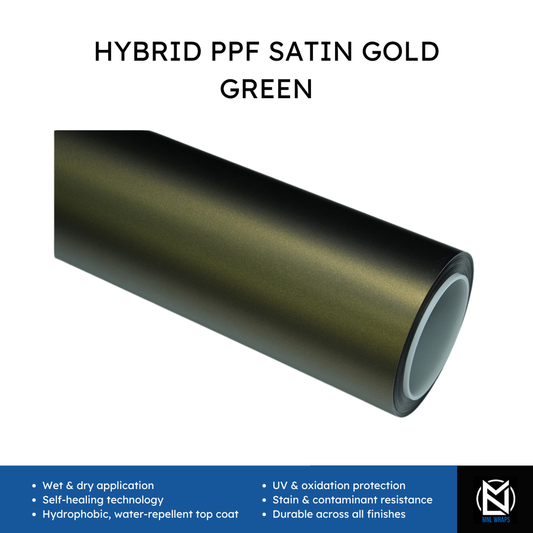 Hybrid PPF Satin Gold Green