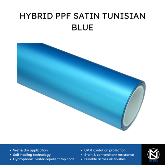 Hybrid PPF Satin Tunisian Blue