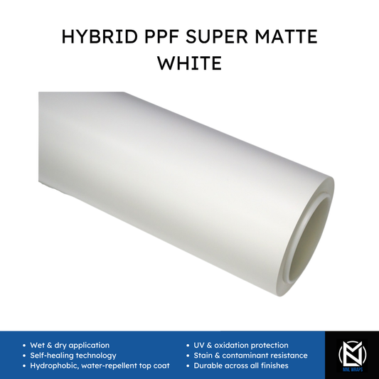 Hybrid PPF Super Matte White