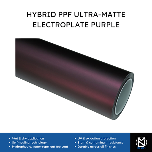Hybrid PPF Ultra-Matte Electroplate Purple