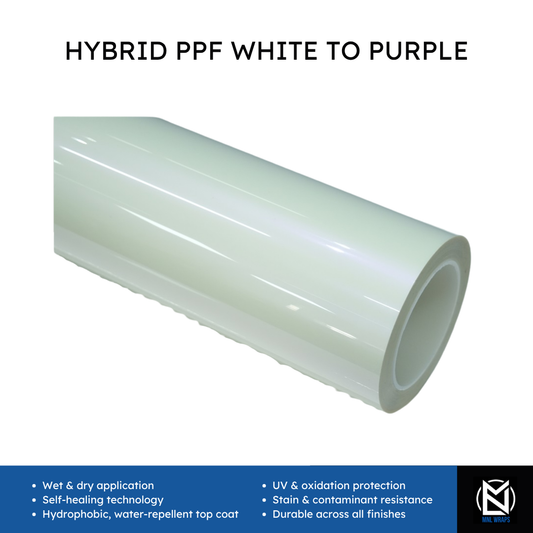 Hybrid PPF White To Purple