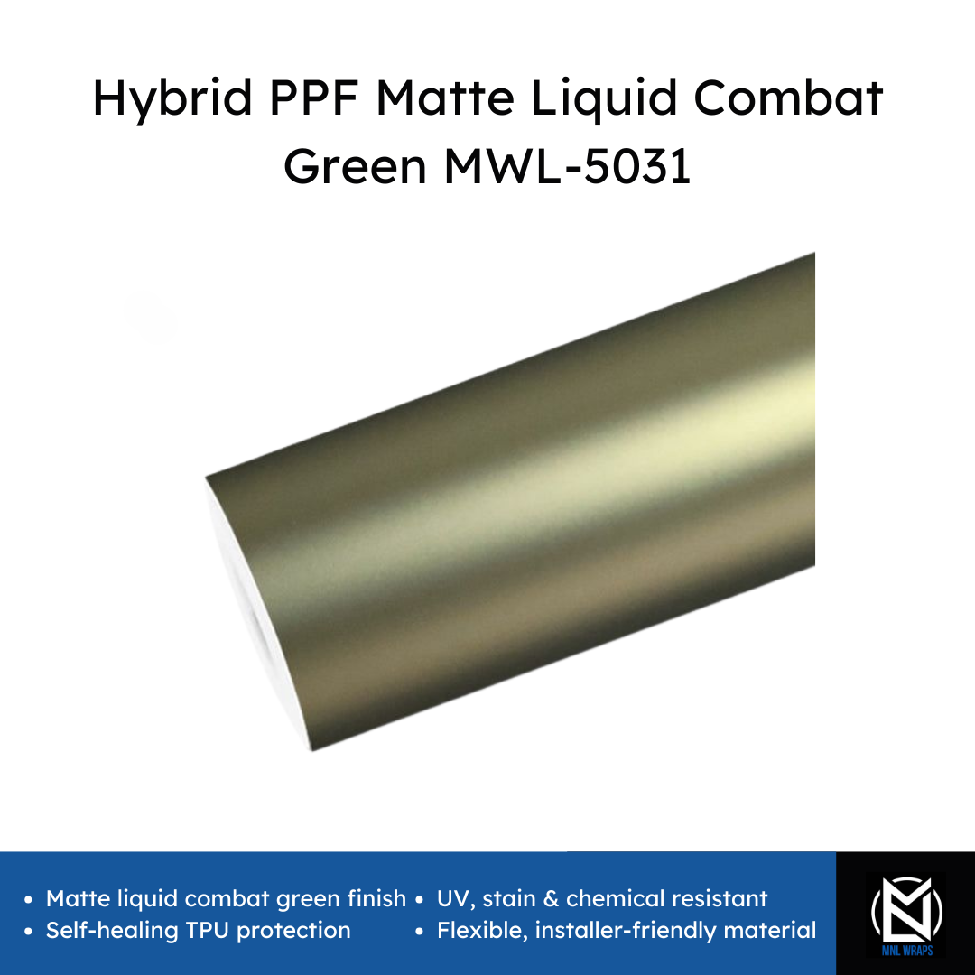 Hybrid PPF Matte Liquid Combat Green MWL-5031