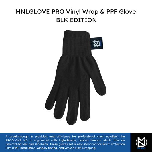 MNLGLOVE PRO Vinyl Wrap & PPF Glove - BLK EDITION