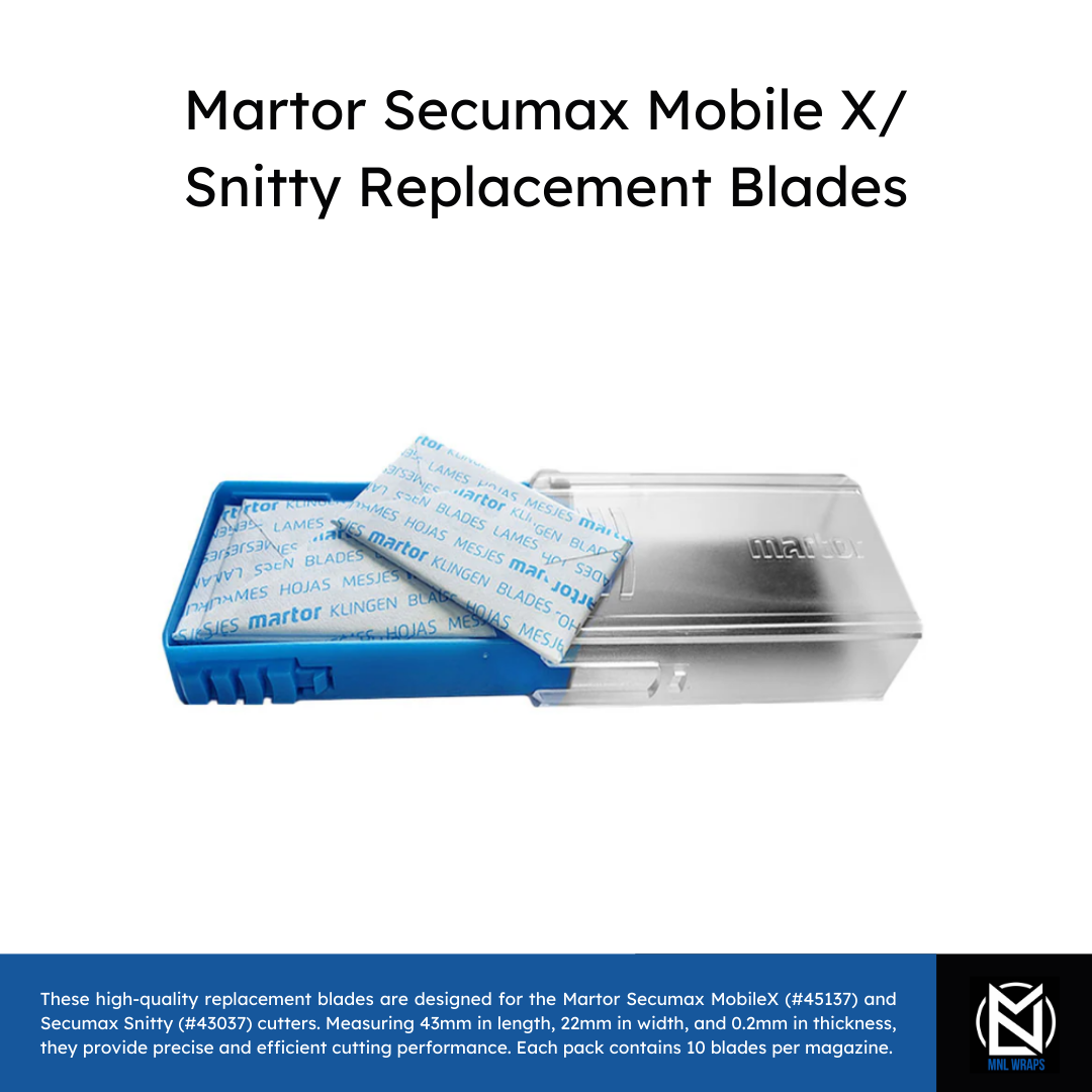 Martor Secumax Mobile X/ Snitty Replacement Blades – MNL Wraps