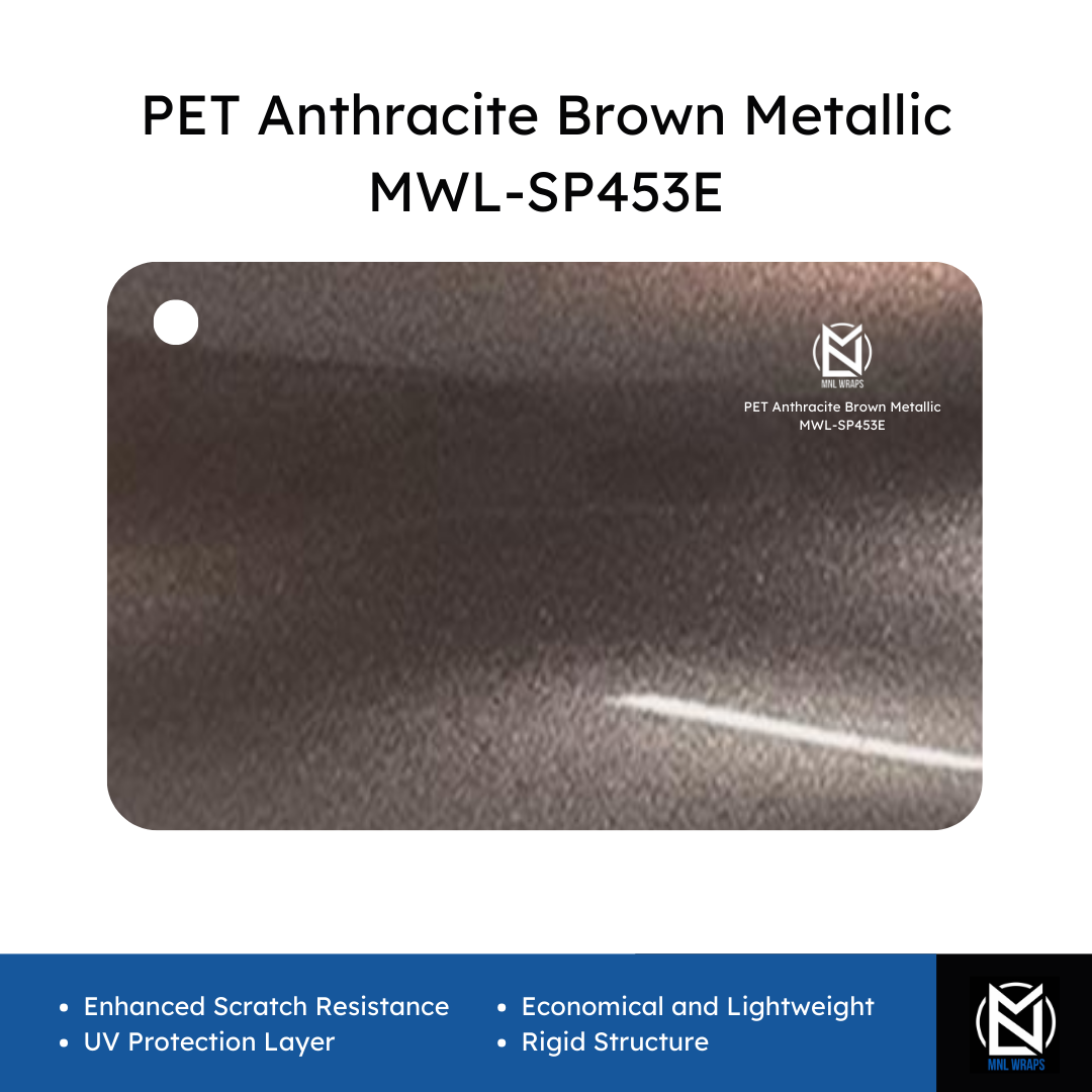 PET Anthracite Brown Metallic MWL-SP453E
