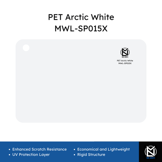 PET Arctic White MWL-SP015X