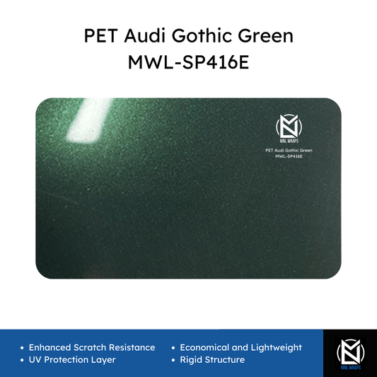 PET Audi Gothic Green MWL-SP416E