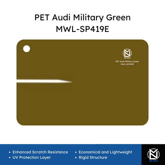 PET Audi Military Green MWL-SP419E