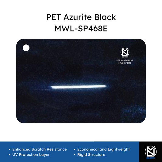 PET Azurite Black MWL-SP468E