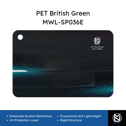 PET British Green MWL-SP036E