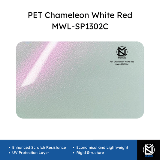 PET Chameleon White Red MWL-SP1302C