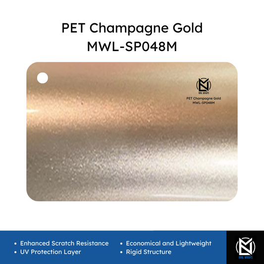 PET Champagne Gold MWL-SP048M