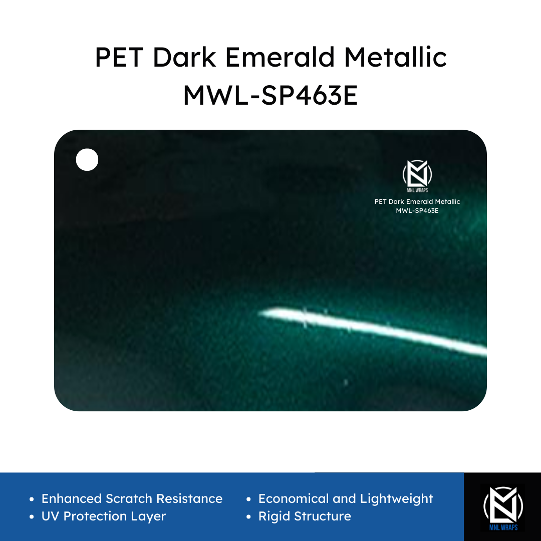 PET Dark Emerald Metallic MWL-SP463E
