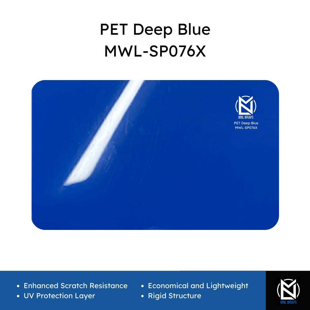 PET Deep Blue MWL-SP076X