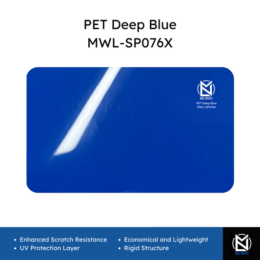 PET Deep Blue MWL-SP076X