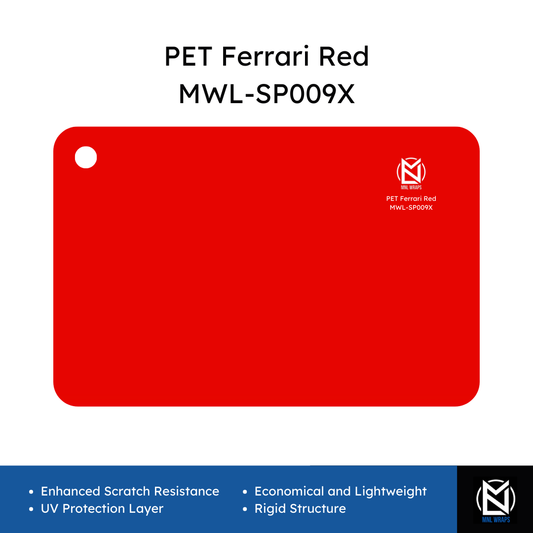 PET Ferrari Red MWL-SP009X