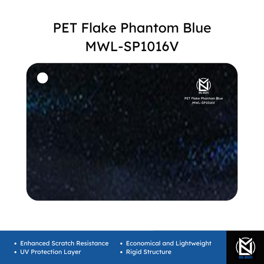PET Flake Phantom Blue MWL-SP1016V
