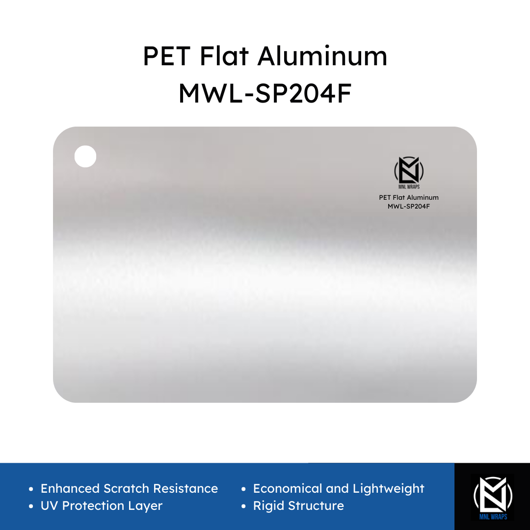 PET Flat Aluminum MWL-SP204F