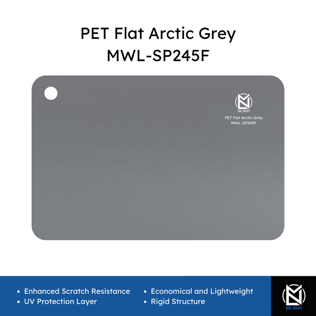 PET Flat Arctic Grey MWL-SP245F