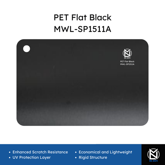 PET Flat Black MWL-SP1511A
