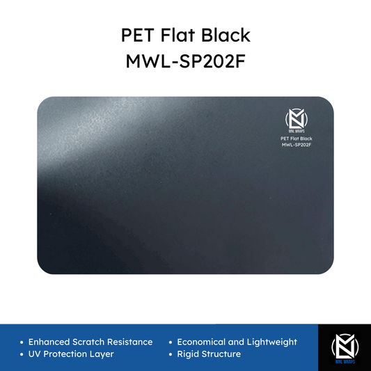 PET Flat Black MWL-SP202F