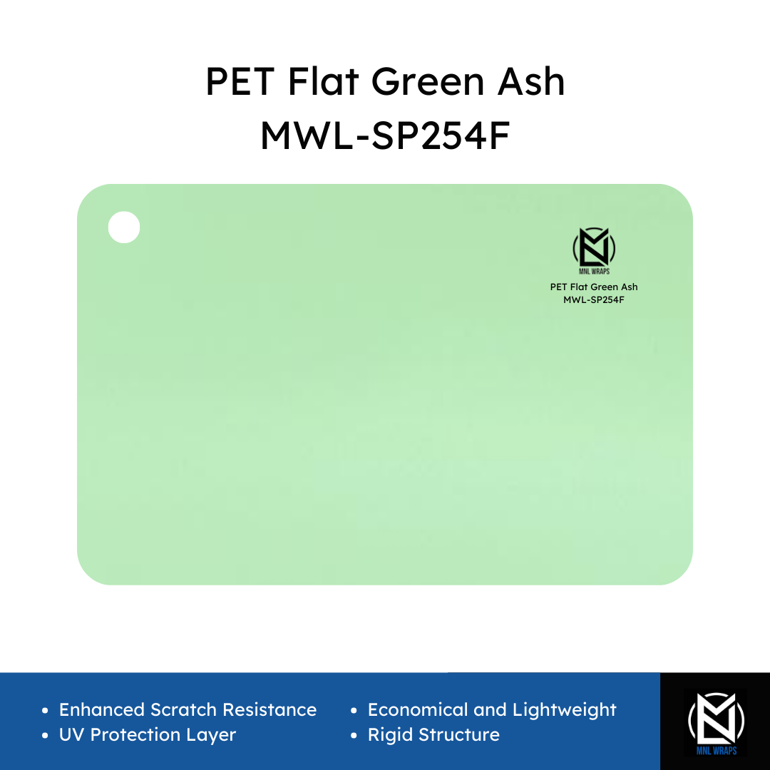 PET Flat Green Ash MWL-SP254F