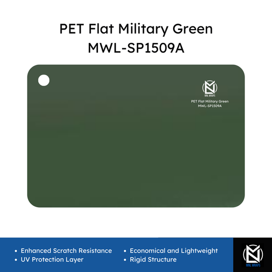 PET Flat Military Green MWL-SP1509A